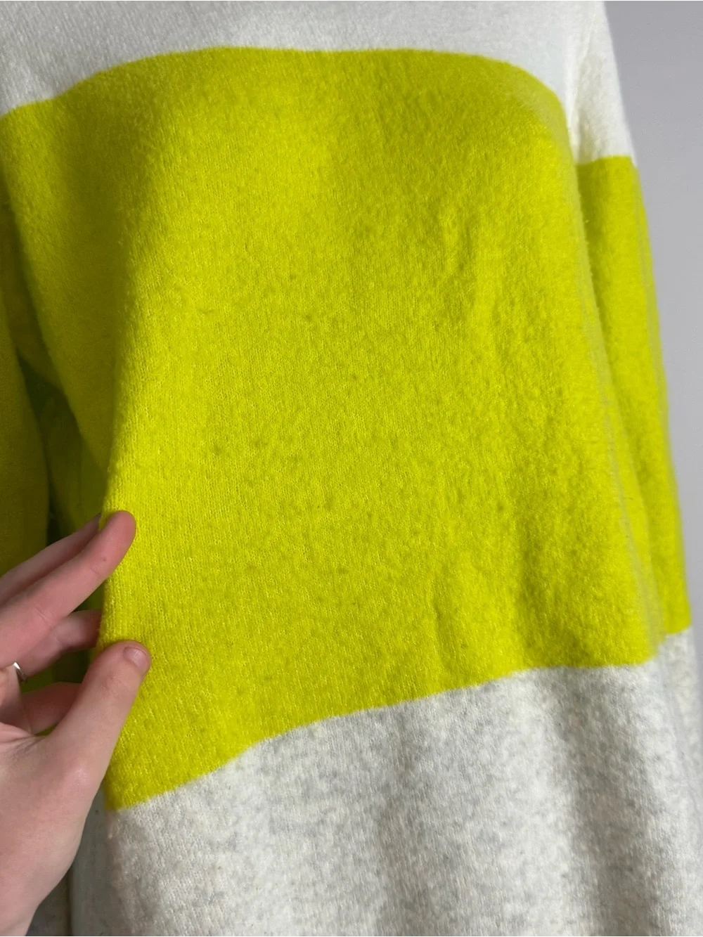J. Crew soft colorblocked
